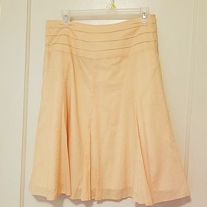 Peach skirt by Tailor B. Moss Size 100% cotton